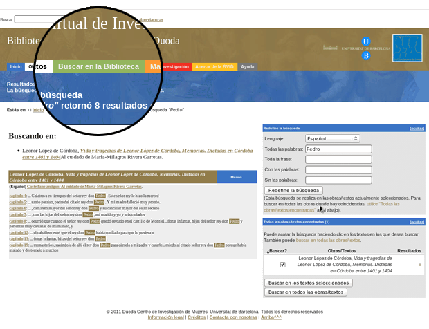 Herramientas de búsqueda